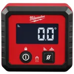 Digitaalne nurka m&otilde;&otilde;tev seade MILWAUKEE magnetiga, LCD-ekraaniga, torude jaoks, patareidega