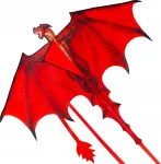 Dragon lohe lastele ja t&auml;iskasvanutele, v&auml;rviline, 100 m n&ouml;&ouml;riga