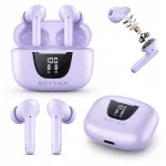 Juhtmevabad k&otilde;rvaklapid k&otilde;rvadesse ROTTER Wireless Earbuds Bluetooth USB-C lilla