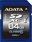ADATA SDXC m&auml;lukaart 64GB UHS-I U1 Class 10