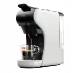 Kohvimasin Hibrew 4in1, valge, sobib Nespresso, Dolce Gusto kapslitele ja jahvatatud kohvile, 19 bar