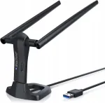 BrosTrend AC3L traadita USB adapter, 1200 Mbps, 5 GHz/2,4 GHz, Linux &uuml;hilduv, USB 3.0