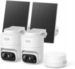 V&auml;lis IP kaamera Anker eufy C37 komplekt 2+1, 2K resolutsioon, p&auml;ikeseenergia, 360&deg; valve