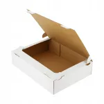 K&uuml;psisetopsid kaanega, 40x30x9 cm, 20 tk, valged, 378 g/m&sup2;, FSC
