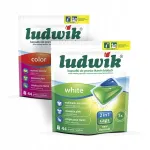 Pesukapslid Ludwik v&auml;rvilistele ja valgendatud kangastele, 2in1, 88 pesukorda