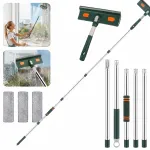Teleskoopiline aknapuhastusvahend 206 cm OVERLAY Micro Duo 3in1