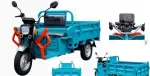 Elektriline kolmerattaline E-TUK 800W 32Ah kaubaveoks