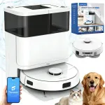 Teendow D63S Ultra puhastusrobot laadimisjaamaga 20000 Pa, pesufunktsiooniga