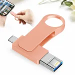 USB m&auml;lupulk 512GB, keeratav 4-&uuml;hes USB-C ja USB-A