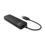 USB jagaja ORICO FL02, 4 pesa, USB-A 2.0, must