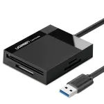 UGREEN USB 3.0 must kaardilugeja SD, Micro SD, CF, MS jaoks