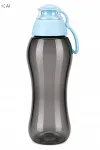 Veejoogipudel filtriga Dafi Soft 0,5 l, sinine-must, 2 filtriga
