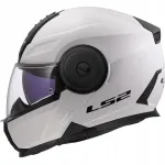 Motojuhile kiiver LS2 FF902 Scope II, l&auml;ikiv valge, suurus XS