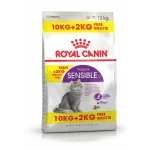 Kuiv kassitoit Royal Canin tundlikule seedimisele, 12 kg