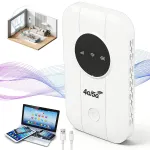 4G LTE mobiilne WiFi marsruuter SIM-pesaga, kuni 10 seadet