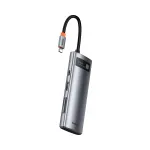 USB-C jagaja Baseus Metal Gleam BS-OH146 7in1, 100W