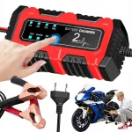 Auto aku laadija punane SMART