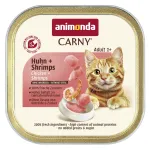 Kassitoit Animonda Carny Adult kanaliha ja krevettidega, 85 g