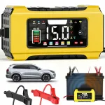 Aku laadija 9-etapiline, 12V/24V, sulfatatsiooni taastusega, muruniidukitele