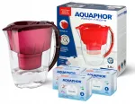 AQUAPHOR CHERRY AMETHYST veefiltrikann 3 B-25 MAXFOR+ kassettidega