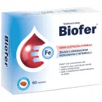 Toidulisand BIOFER C-vitamiiniga, 60 kapslit