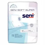 H&uuml;gieenilised alusmatid Seni Soft Super 90x170 cm, 5 tk