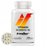 Toidulisand IRONFLEX D3-vitamiin 4000 IU + K2 MK7, 120 tabletti