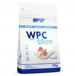 SFD WPC Delicious valgu pulber 700 g valge &scaron;okolaadi ja vaarika maitsega