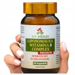 Liposoomne B-vitamiinide kompleks B1 B2 B3 B5 B6 B9 foolhappe ja B12ga, 60 tk