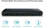 USB jagaja TP-Link UH720, 7x USB 3.0