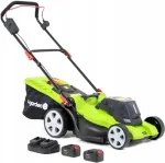 4GARDEN 40V (2x20V) 4.0Ah 44cm juhtmevaba murutraktor