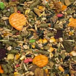 N&auml;riliste, siga- ja j&auml;neses&ouml;&ouml;da segu k&ouml;&ouml;giviljade ja puuviljadega, 19 kg, MUESLI