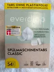 EVERDROP n&otilde;udepesutabletid, 54 tk, 972 g, Saksamaa