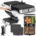 Elektriline grill Zeegma Chef Easy 2000W temperatuuri reguleerimisega, keraamiliste plaatidega