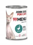 John Dog 99 Menu niiske kassitoit hane lihaga, 6 x 400 g