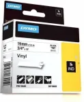 Kleeplint DYMO Rhino 18445 (S0718620), valge musta kirjaga