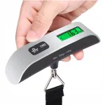 Pagasikaal digitaalse termomeetri, valgustuse, 50 kg, 50 g-ga