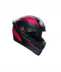 Mootorratturi kiiver AGV K1 S Warmup, must/roosa