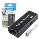 Kaasaskantav 3G/4G WiFi ruuter, 150 Mb/s, RJ45, USB