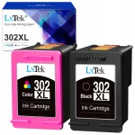 Lxtek tindikassetid, sobivad HP 302 XL, must ja v&auml;rviline