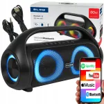 Juhtmevaba kaasaskantav Bluetooth k&otilde;lar veekindlusega IPX5, FM raadio, USB, RGB valgustusega