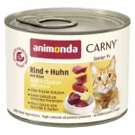 ANIMONDA Carny Senior kassikonserv kanaga ja juustuga, 200 g