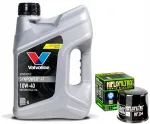 Mototsikli&otilde;li VALVOLINE SYNPOWER 4T 10W40 4 l koos filtriga HifloFiltro HF204