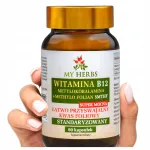B12-vitamiin met&uuml;&uuml;lkobalamiin + met&uuml;&uuml;lfolaadi, 60 kapslit
