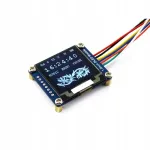 OLED-ekraan 1,5" 128x128 valge, SPI/I2C, SSD1327