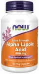 Toidulisand 600 mg ALA koos Bioperine, viinamarjaseemneteekstraktiga, 120 kapslit