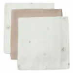 Niisked n&auml;olapid Jollein STARGAZE Biscuit 31x31 cm, 3 tk