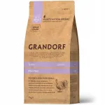 Kuiv koeratoit GRANDORF Dog Turkey Mini, 1 kg
