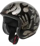 Motorratturi kiiver Premier Helmets Vintage, avatud, l&auml;ikiv kroom, S (55&ndash;56 cm)