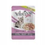 Vibrisse Jelly m&auml;rg kassikonserv tuunikala ja kanaga, 70 g